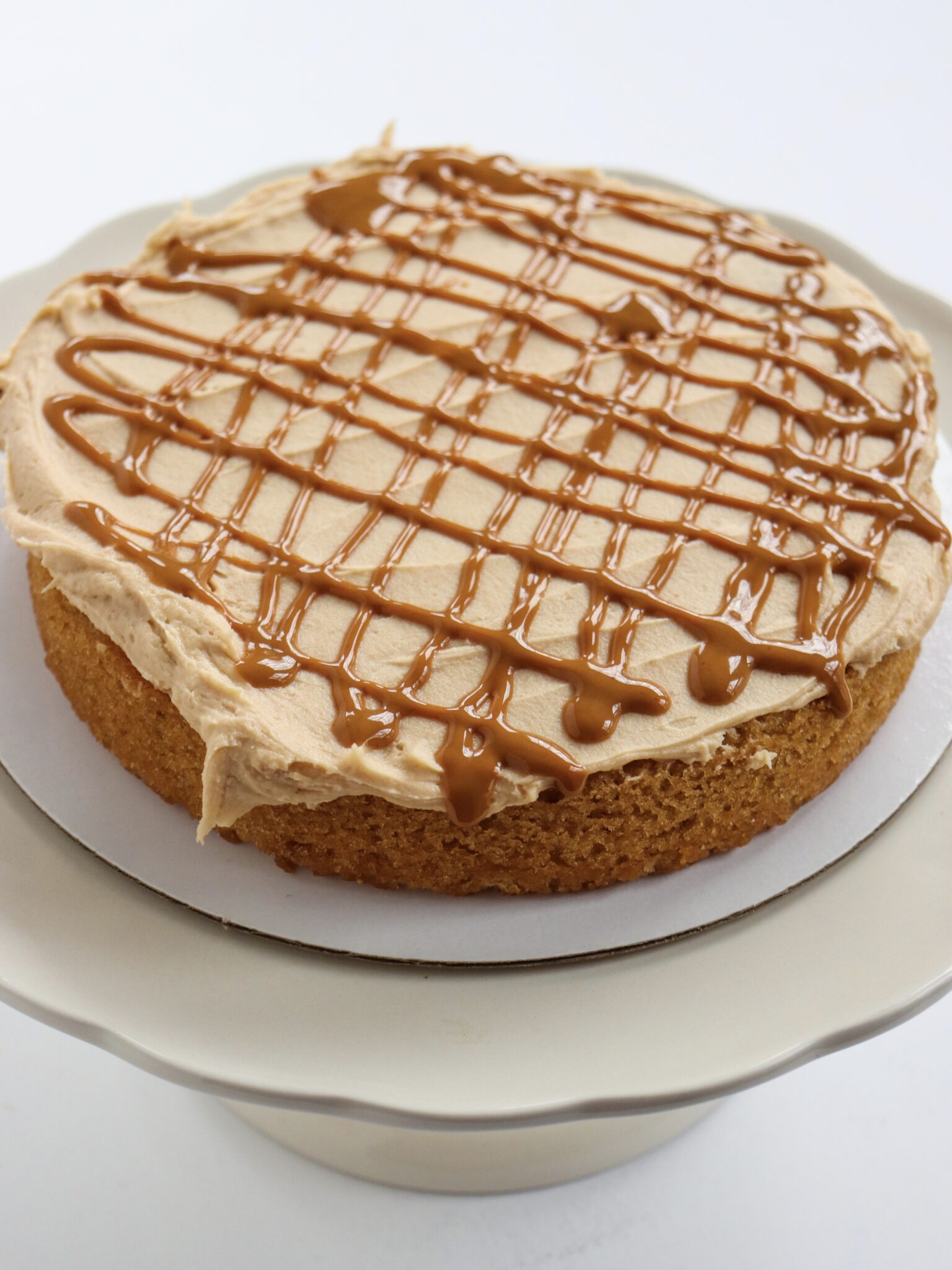 Biscoff Cookie Butter Cake MaryKate's Vegan Cakes