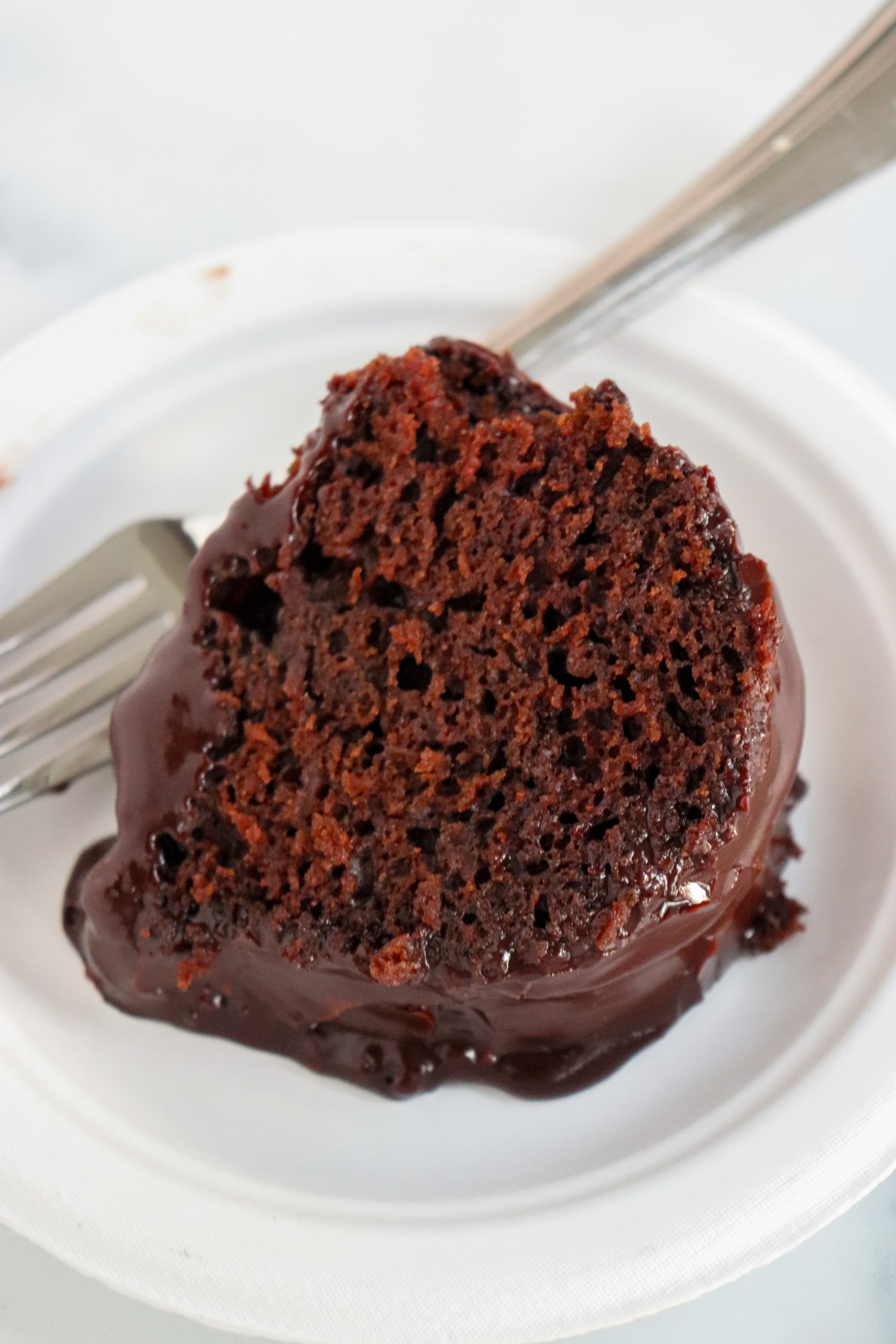Glazed Chocolate Bundt Cake – Mary-Kate's Vegan Cakes