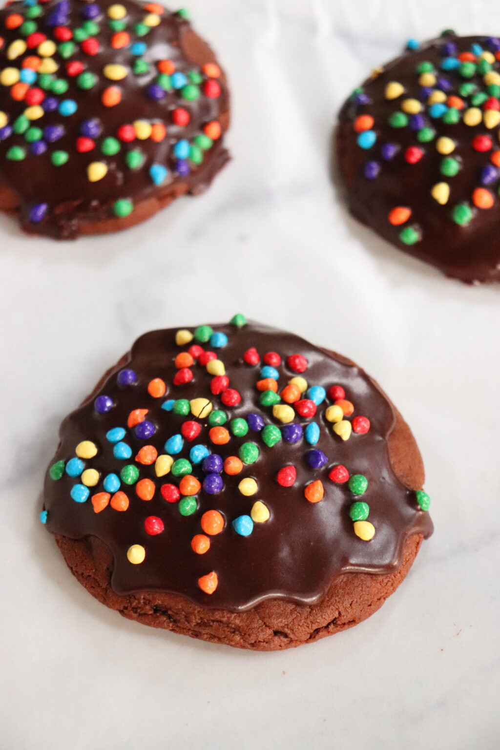 Copycat Crumbl Cosmic Brownie Cookies – Mary-Kate's Vegan Cakes